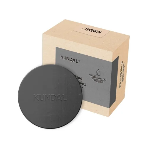 Твердий шампунь для волосся з ароматом французької лаванди KUNDAL mineral mud deep cleansing shampoo bar