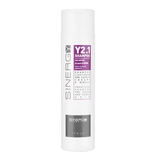 Шампунь для гладкості неслухняного волосся 250 мл Sinergy shampoo for smoothness of unruly hair y2.1