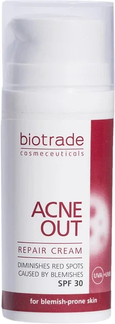 Відновлюючий крем Biotrade Acne Out 30 г (3800221840761)