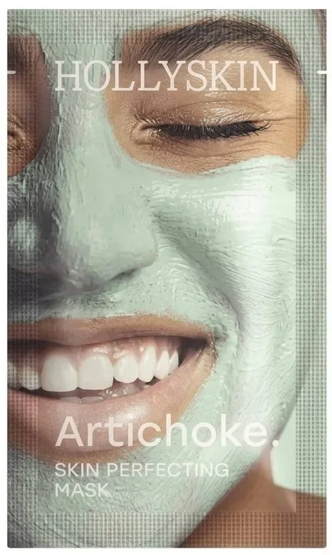 Охолоджувальна ліфтинг маска для боротьби з набряками Artichoke, 10 мл Hollyskin
