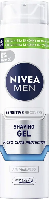 Гель для гоління NIVEA MEN Instant Protection для чутливої шкіри 200 мл (4006000051826/4005808222964)