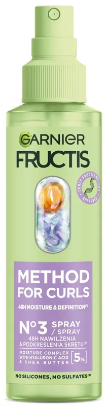 Незмивний спрей Garnier Fructis Curls Method для хвилястого та кучерявого волосся 150 мл (3600542585965)