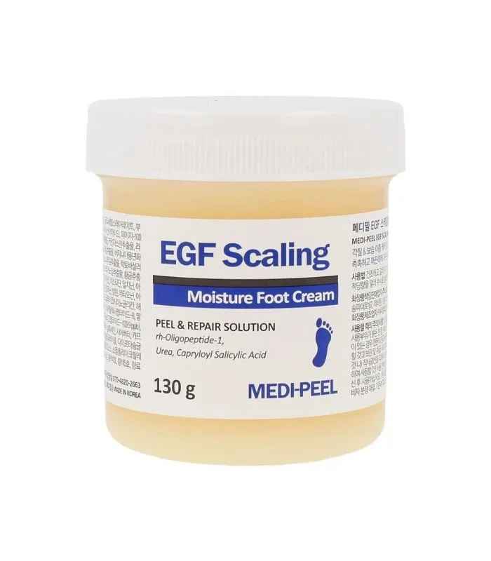 Пом'якшуючий пілінг-крем MEDI PEEL EGF Scaling Moisture Foot Cream з EGF, сечовиною, медом та LHA для ніг 130г Medi-Peel (360893143)