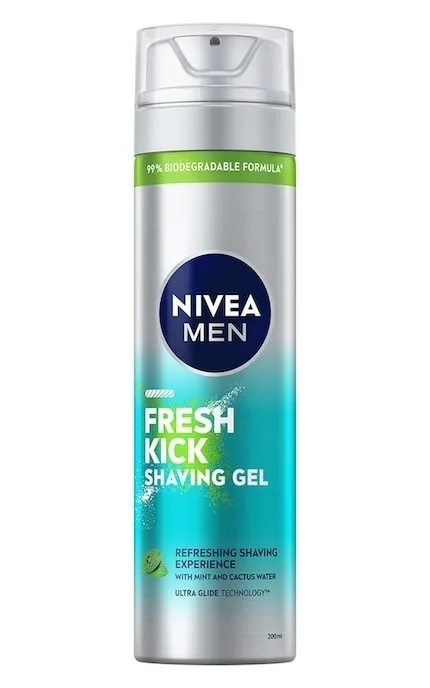 Гель для гоління NIVEA MEN Заряд свіжості 200 мл (4005900841148/5900017078663)