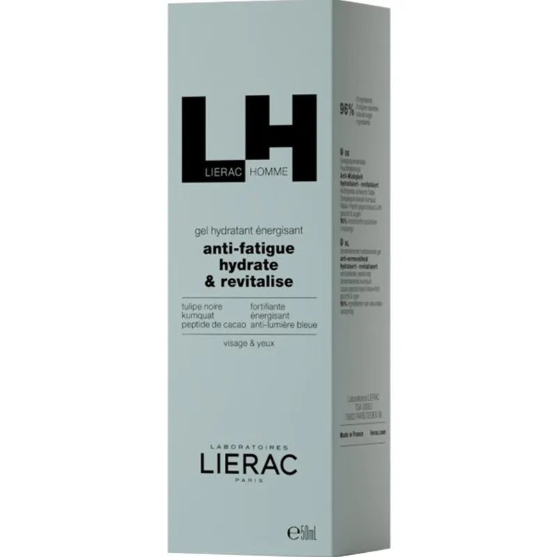 Гель Lierac (Лієрак) Homme зволожуючий енергетичний 50 мл