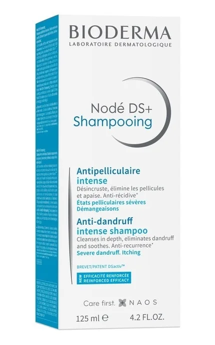 Крем-шампунь Bioderma Nodé DS+ проти лупи та себорейного дерматиту 125 мл (3701129805060)