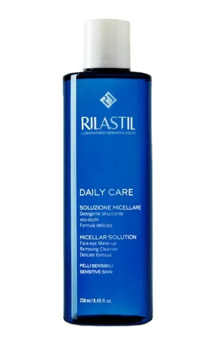 Вода Rilastil (Ріластіл) Daily Care очищає міцелярна для чутливої і делікатної шкіри обличчя і очей 250 мл
