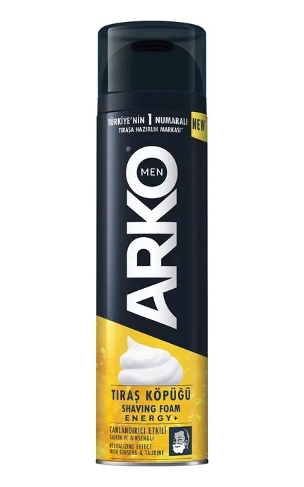 Піна для гоління MEN Shaving Foam Energy+ 200 мл Arko (391814521)