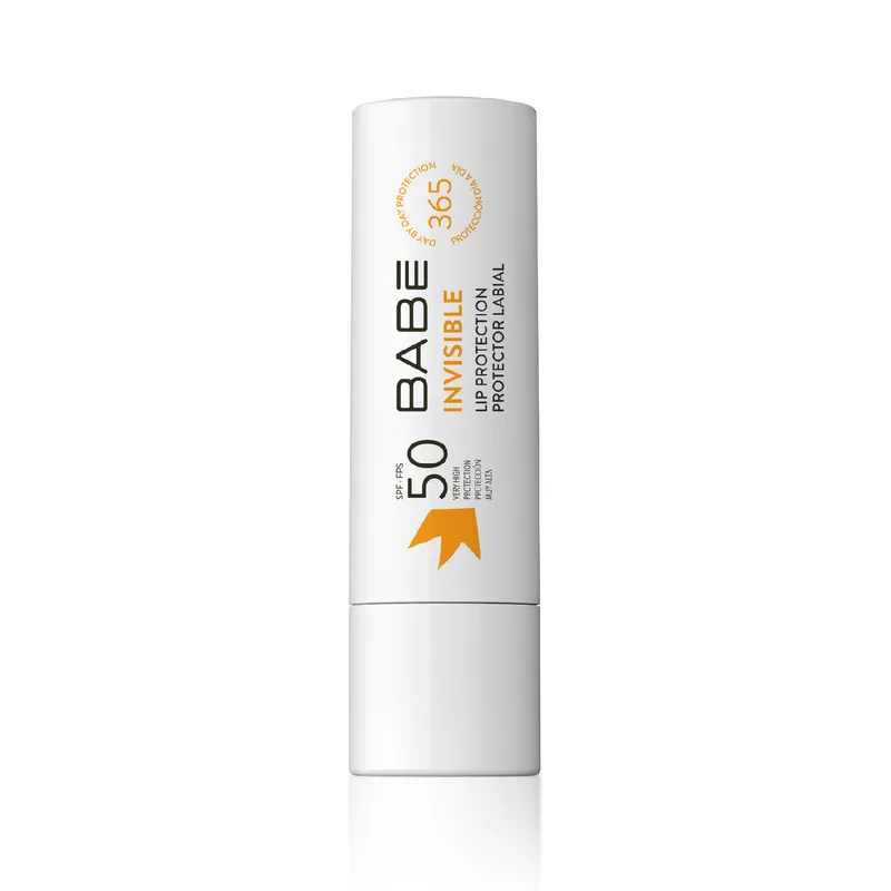 Ультразахисний бальзам-стик для губ Babe Laboratorios невидимий SPF 50, 4 г