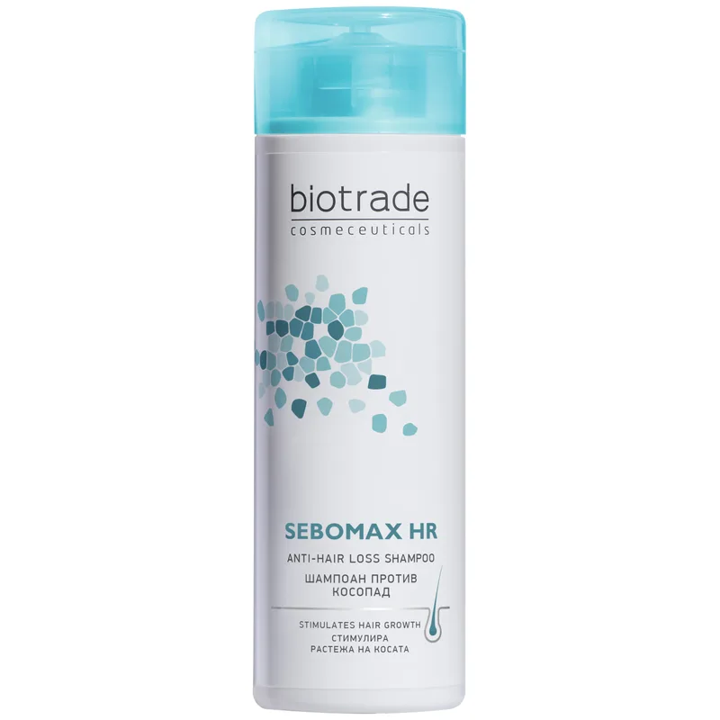 Шампунь Biotrade (Біотрейд) Sebomax HR проти випадіння волосся, 200 мл