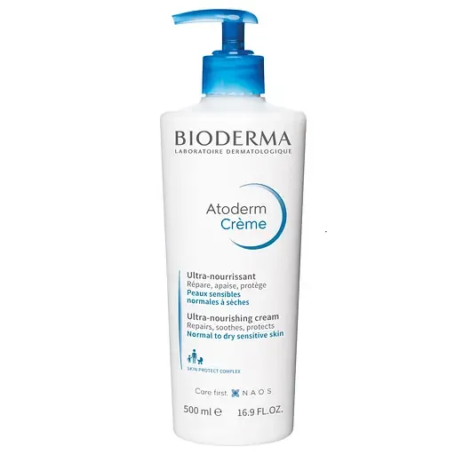 Крем для обличчя та тіла Bioderma (Біодерма) Atoderm, 500 мл