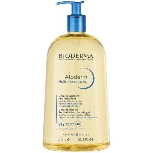 Олія для душу ультрапоживне Bioderma Atoderm Huile de douche 1 л