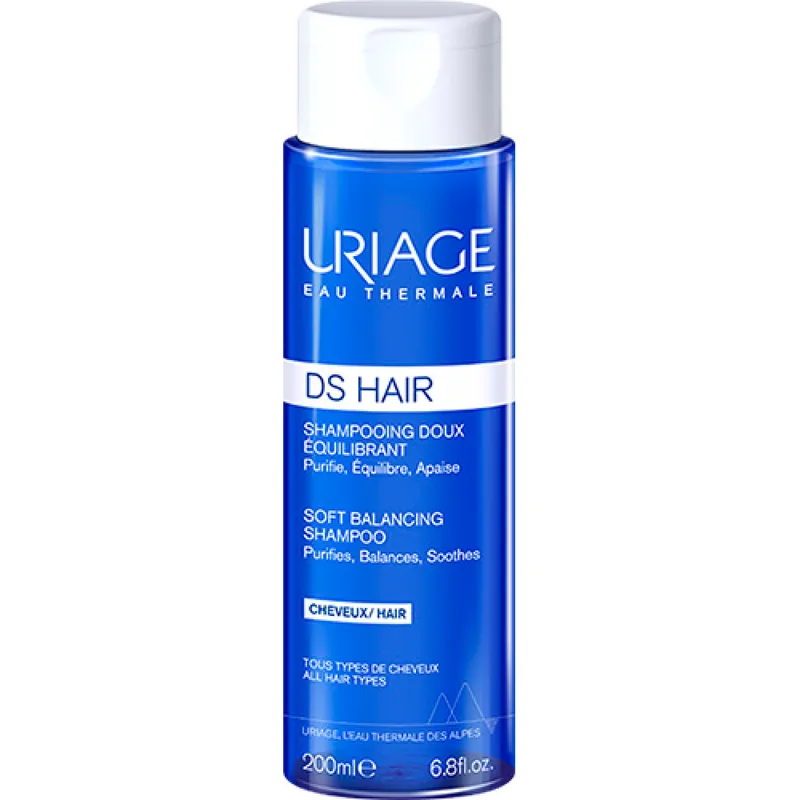Шампунь Uriage (Урьяж) DS Hair м'який балансуючий для чутливої ​​шкіри голови