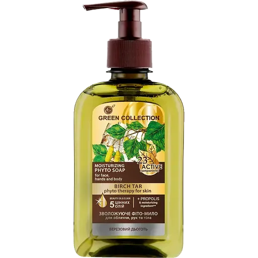 Фіто-мило Green Collection рідке Березовий дьоготь 290 мл