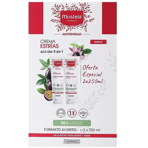 Набір кремів проти розтяжок Mustela Maternidad Stretch Marks Prevention Cream 2х250 мл (8436034152040)