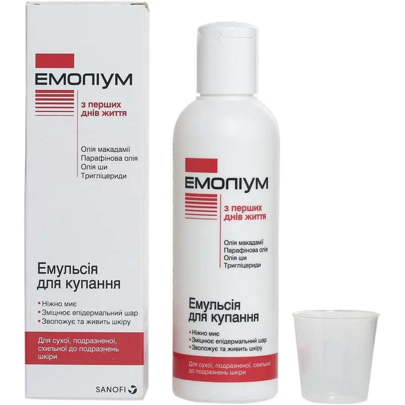 Емульсія Emolium (Емоліум) для купання