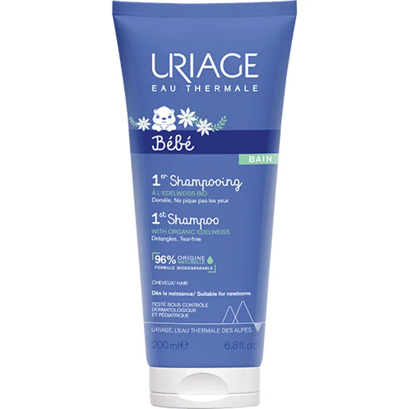 Шампунь Uriage (Урьяж) Bebe Перший для дітей і немовлят 200 мл