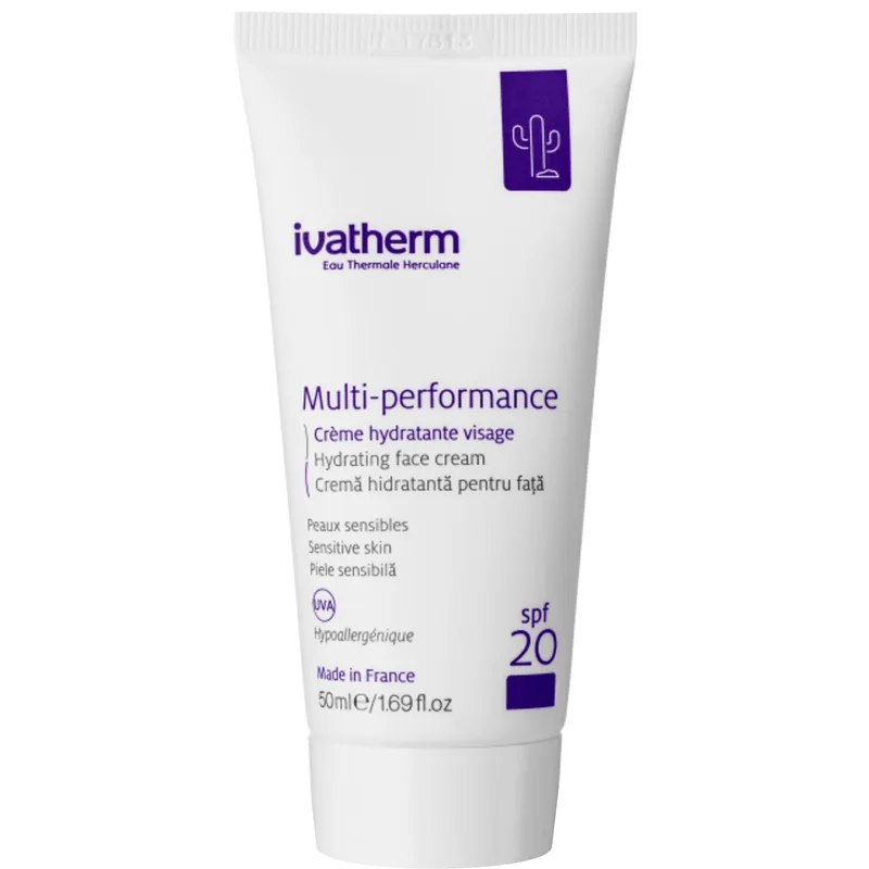 Крем Ivatherm Multiperformance зволожуючий для сухої шкіри обличчя SPF 20 50 мл