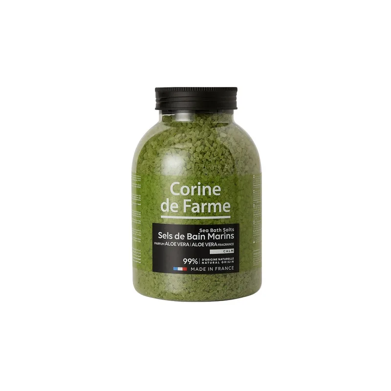 Сіль морська Corine de Farme (Корін де Фарм) для ванн Алое вера