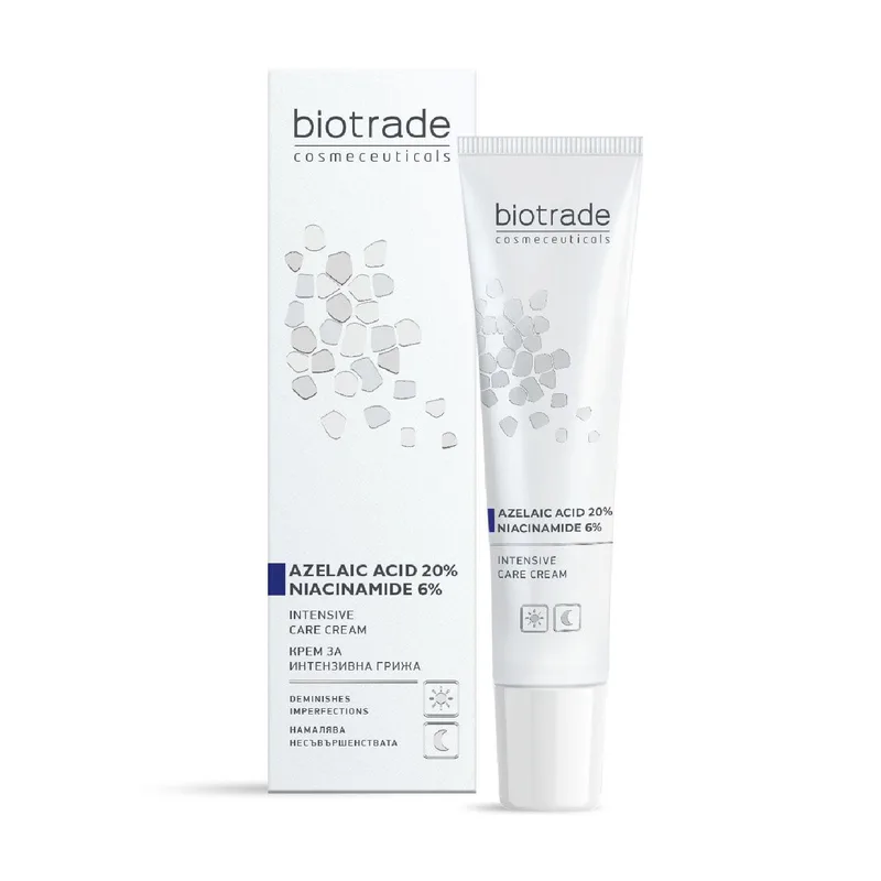 Крем Biotrade (Біотрейд) Intensive азелаїнова кислота 20% та ніацинамід 6%, 30 мл