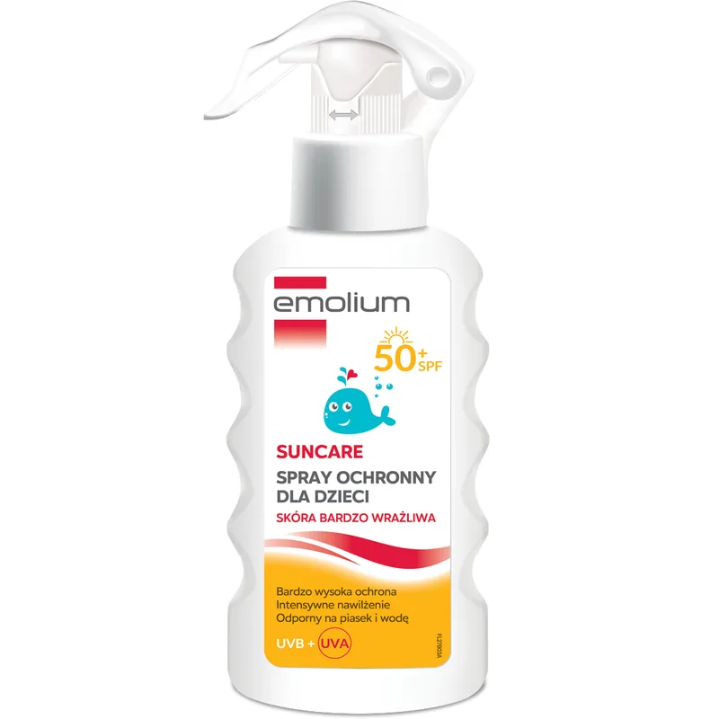 Сонцезахисний спрей Emolium (Емоліум) для дітей SPF50+ 175 мл