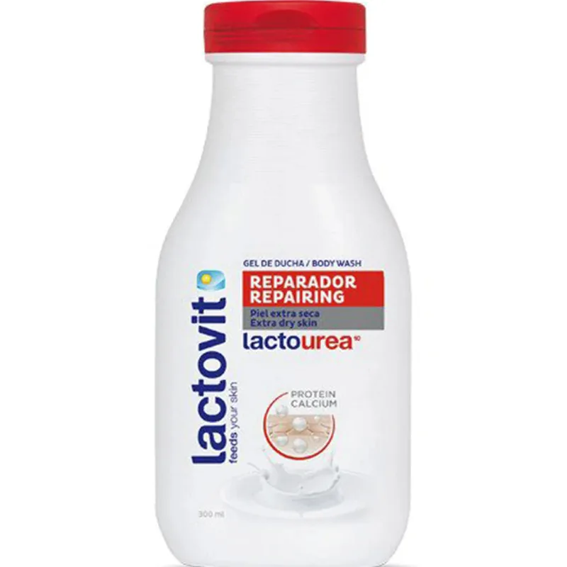 Гель для душу Lactovit (Лактовіт) Lactourea з протеїнами