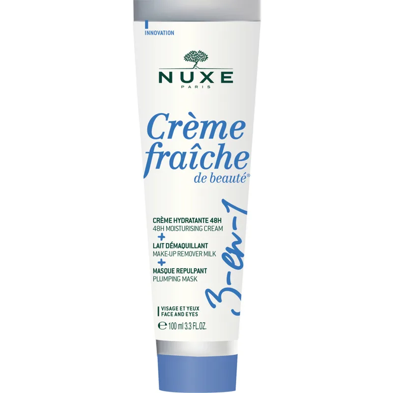 Крем-фреш Nuxe (Нюкс) Creme Fraiche 3 в 1 для обличчя та контуру очей, 100 мл