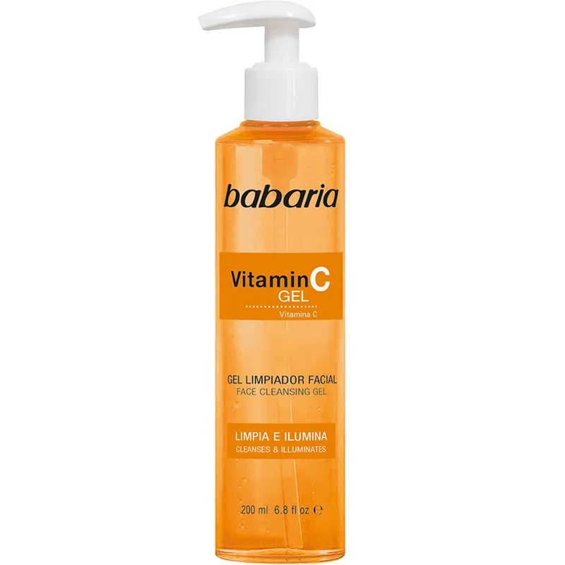 Гель Babaria (Бабарія) для очищення обличчя з вітаміном C 200 мл