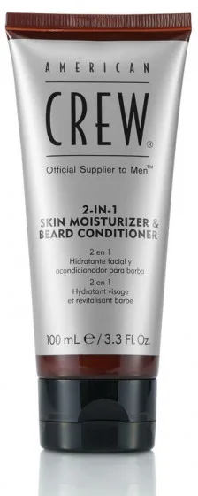 Зволожуючий крем для шкіри і кондиціонер для бороди American Crew Skin Moisturizer And Beard 2in1 Conditioner
