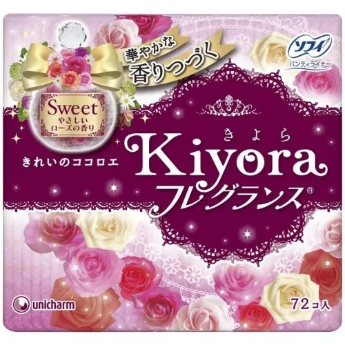 Щоденні гігієнічні прокладки Sofy Kiyora Sweet 72 шт (4903111375677)