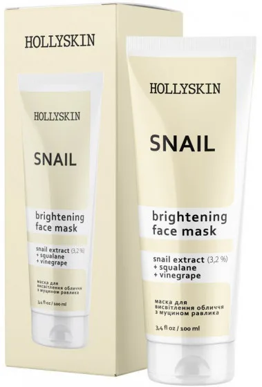 Маска для обличчя Hollyskin Snail Face Mask 100 мл