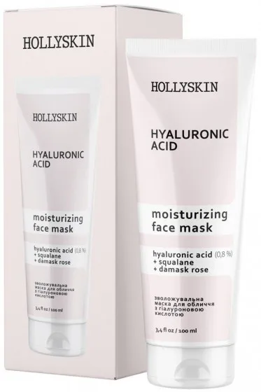 Маска для обличчя Hollyskin Hyaluronic Acid Face Mask, 100 мл