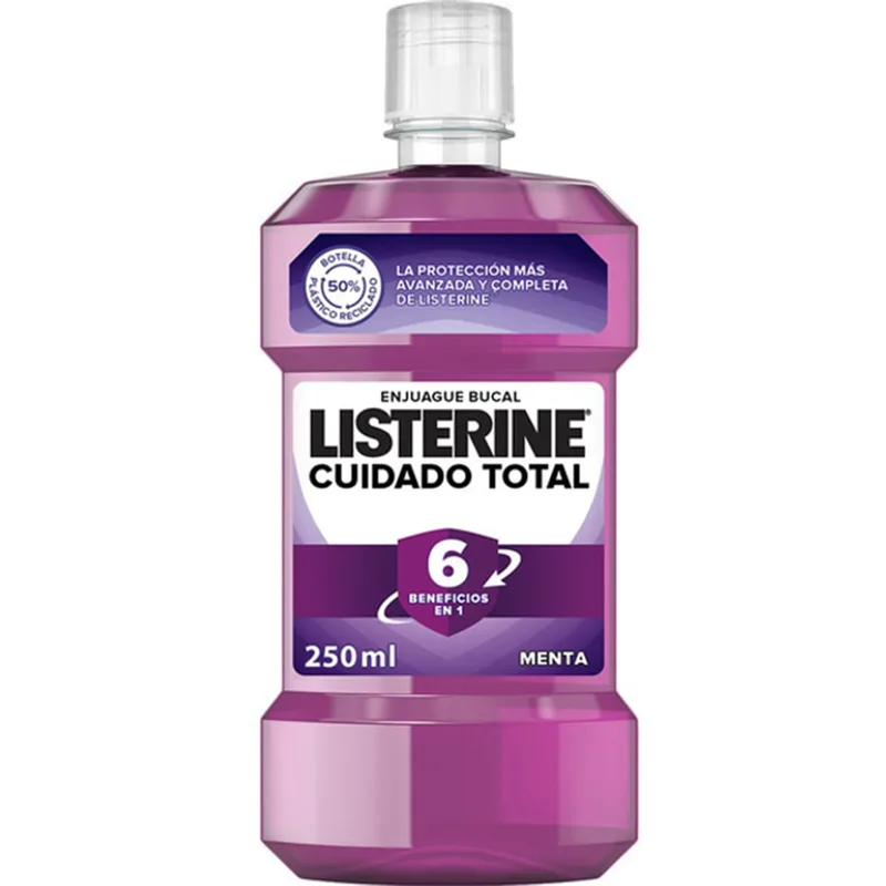 Ополіскувач для порожнини рота LISTERINE (Лістерін) Total Care Cuidado 6 в 1 250 мл