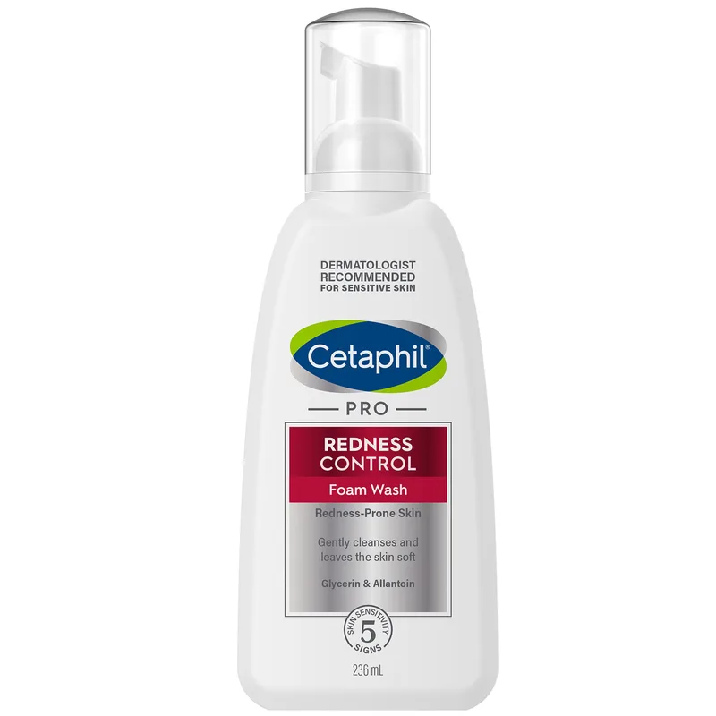 Пінка для чутливої шкіри схильної до почервонінь CETAPHIL (Сетафіл) PRO Redness Control очищувальна 236 мл