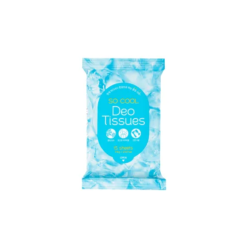 Дезодоруючі серветки з охолоджувальним ефектом PRRETI so cool deo tissues
