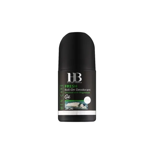 Дезодорант роликовий для чоловіків з магнієм 75 мл H&B roller deodorant for men with magnesium fresh green