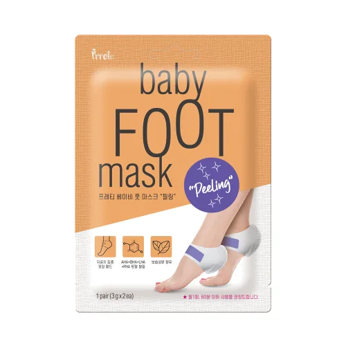 Відлущуюча маска для ніг PRRETI baby foot mask 1pair «peeling»