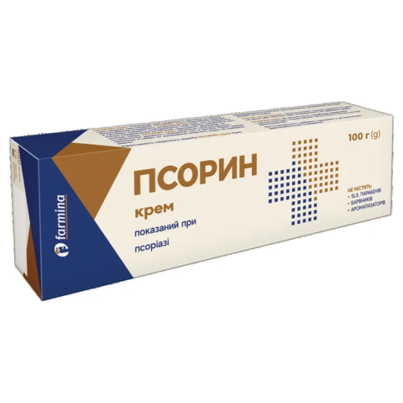 Псорін Psorin крем для шкіри при псоріазі 100 г