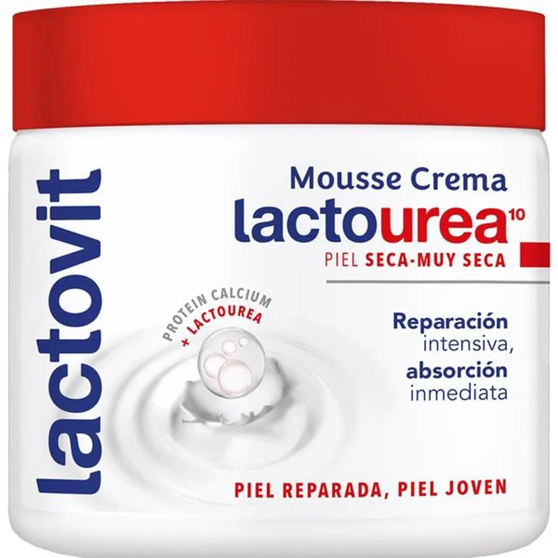 Крем-мус для тіла Lactovit (Лактовіт) Lactourea з сечовиною, 400 мл