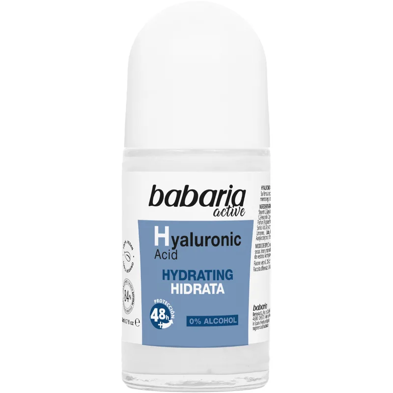 Дезодорант Babaria (Бабарія) роликовий з гіалуроновою кислотою 50 мл