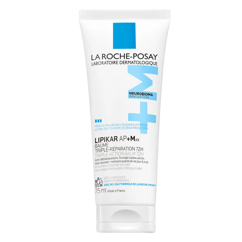 Бальзам для обличчя та тіла La Roche-Posay (Ля Рош-Позе) Ліпікар AP+Max ліпідовідновлюючий для сухої та схильної до атопії шкіри дітей, дорослих