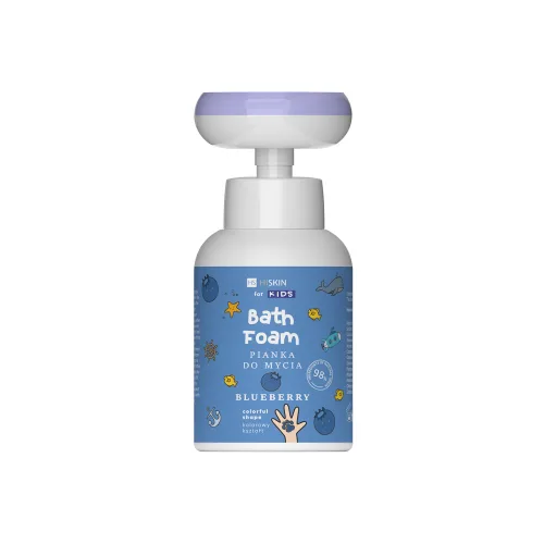 Піна для душа і рук з ароматом чорниці ЛАПКА 300 мл HiSkin kids shower and hand foam with blueberry lapka