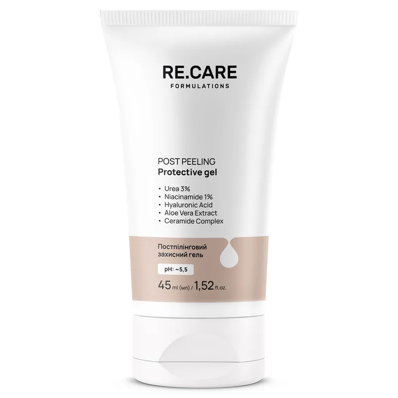Постпілінговий захисний гель Post Peeling Protective Gel 45 мл Re.Care (369622864)