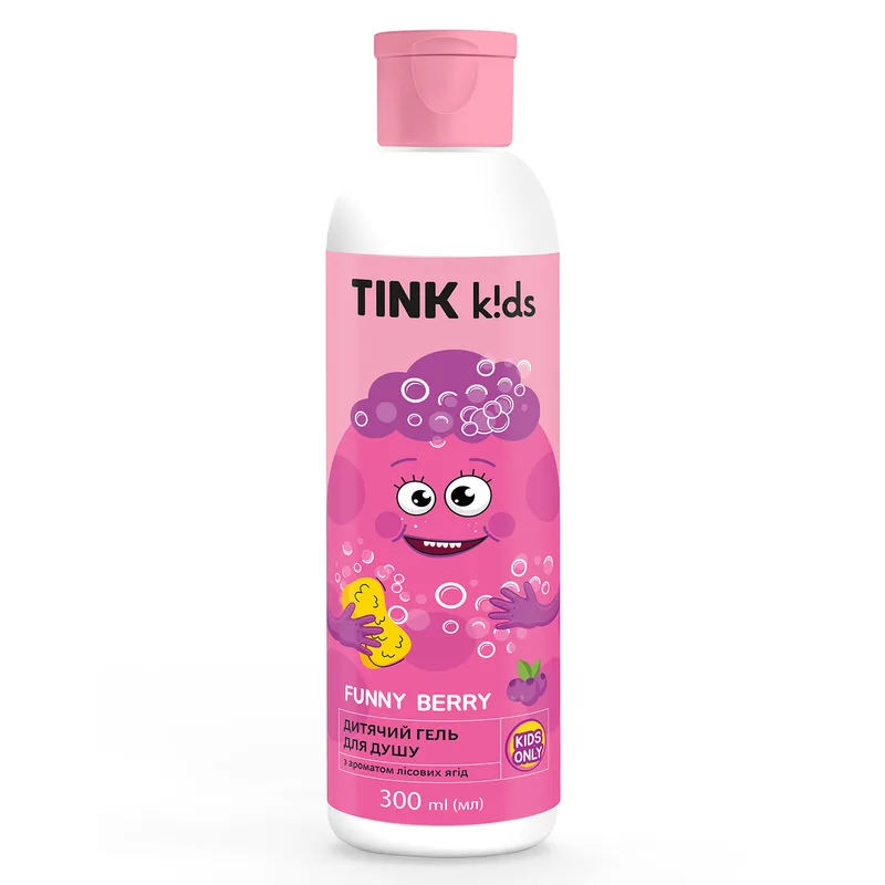 Гель для душу TINK (Тінк) Kids Funny Berry дитячий 300 мл