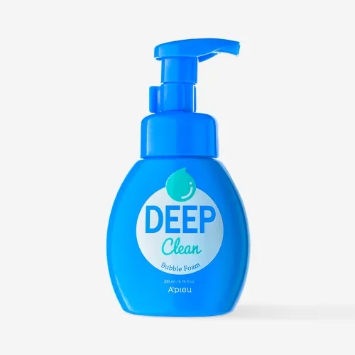 Пінка для вмивання і зняття макіяжу 200 мл A pieu deep clean bubble foam