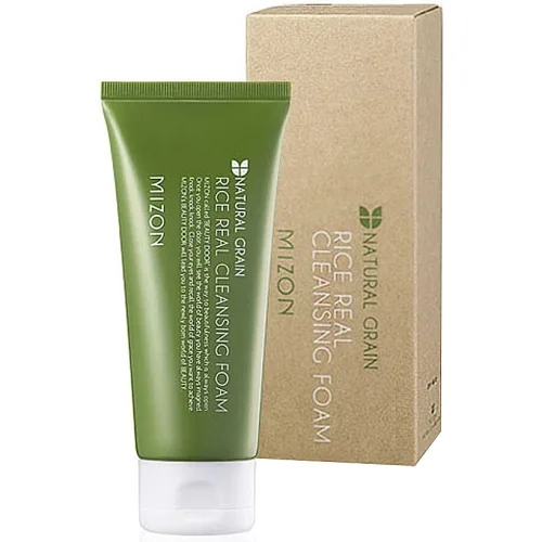 Пінка для вмивання очищаюча із рисовою пудрою 150 мл Mizon Rice Real Cleansing Foam