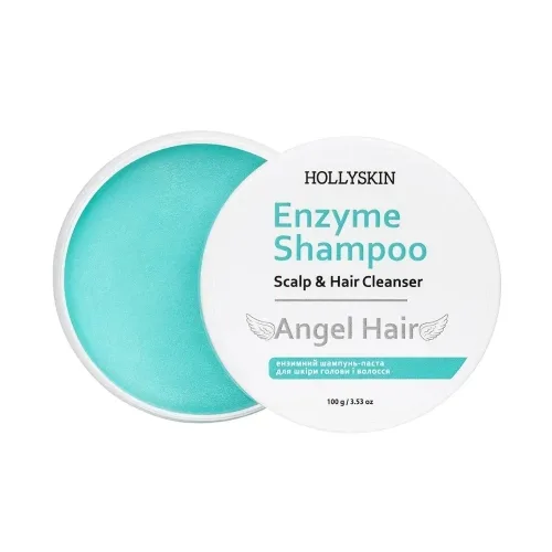 Ензимний шампунь-паста для шкіри голови та волосся HOLLYSKIN angel hair enzyme shampoo paste