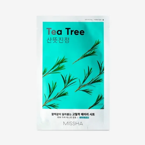 Тканинна маска Missha Airy Fit Sheet Mask Tea Tree з екстрактом чайного дерева 19 г
