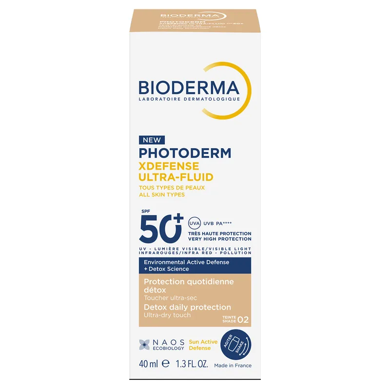 Сонцезахисний флюїд Bioderma XDefense Ultra SPF50+ 02 40 мл