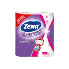 Рушники паперові Zewa Premium білі 2-шарові №2